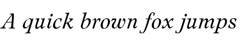 Preview of Leamington Italic