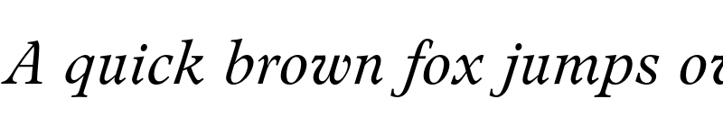 Preview of LeamingtonEF Light Italic