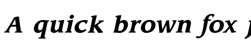 Preview of Leawood Bold Italic