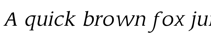 Preview of Leawood Italic