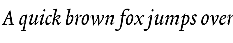 Preview of Lexicon No2 Italic A Tab