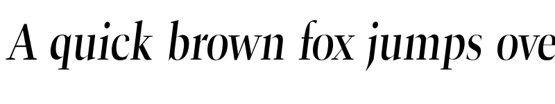 Preview of LHF Classic Roman Italic