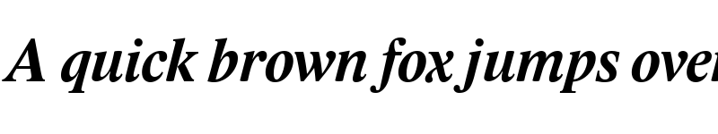 Preview of Lido STF Bold Italic
