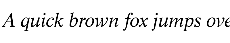 Preview of LifeEF Regular Italic