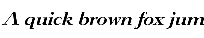 Preview of Lingwood Bold Italic