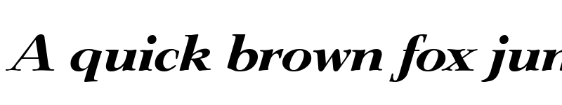 Preview of Lingwood-Serial-ExtraBold RegularItalic