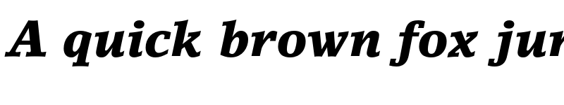 Preview of LinoLetter Std Black Italic