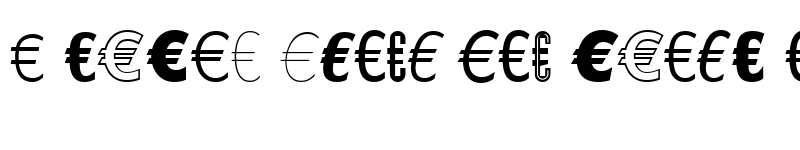 Preview of Linotype EuroFont G to P Regular