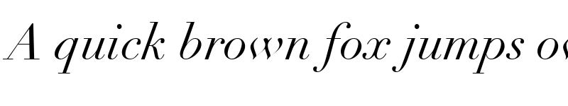 Preview of LinotypeDidot RomanItalic