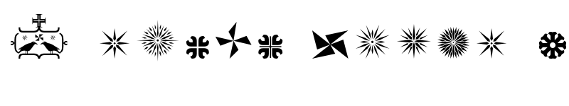 Preview of Lisboa Dingbats Symbols Regular