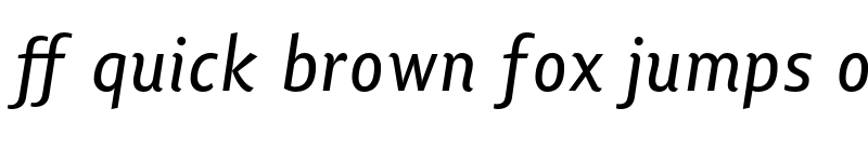 Preview of Lisboa Ligatures Italic