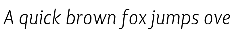 Preview of Lisboa OSF Light Italic