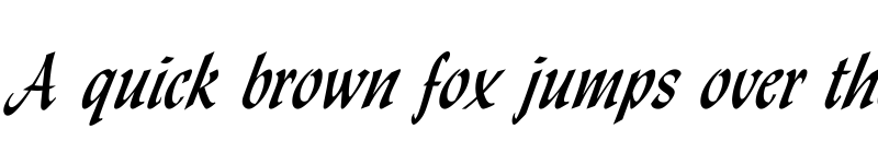 Preview of Lisbon Cursive Regular