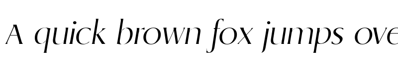 Preview of Llewelyn Light SF Italic