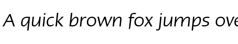 Preview of LTErgo Italic