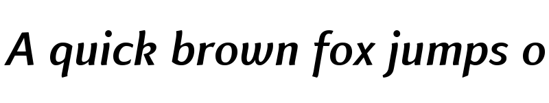 Preview of LTFinnegan Medium Italic