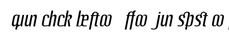 Preview of LTOctane Addition Italic