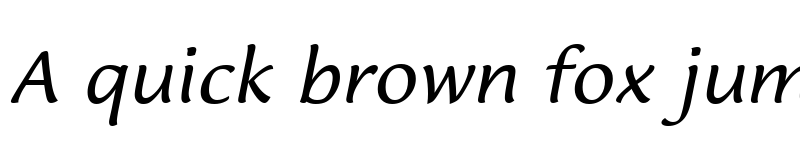 Preview of Lucida Casual Italic