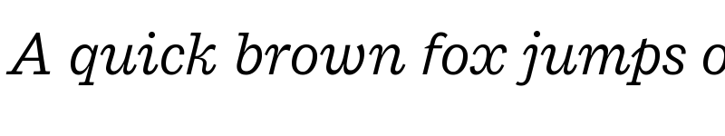 Preview of Macklin Slab Italic
