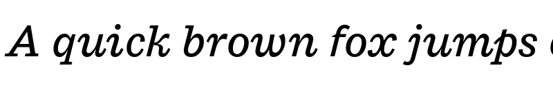 Preview of Macklin Slab Medium Italic