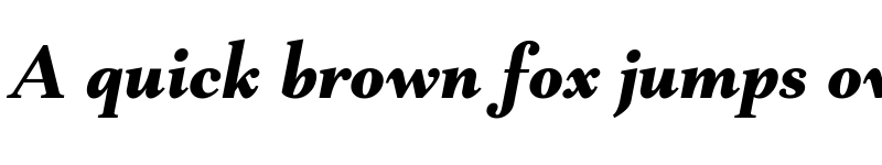 Preview of Mantonico Bold Italic