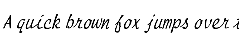 Preview of Manuscript Condensed Italic