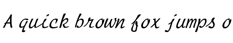 Preview of Manuscript Italic