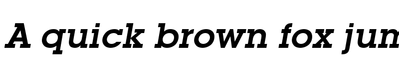 Preview of Mason Bold Italic