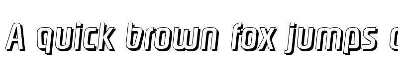 Preview of MaxBeckerShadow-Medium Italic