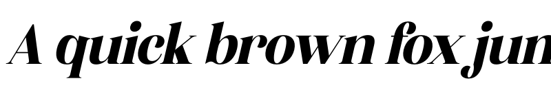 Preview of Megistica Italic