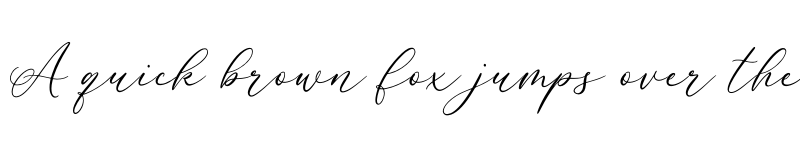 Preview of Meymona Script Regular