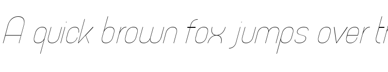 Preview of Micolesther Light Italic