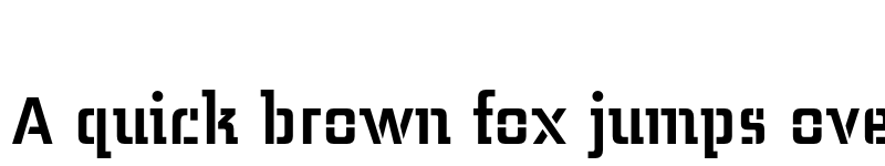 Preview of MidnightKernboyStencil Regular