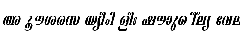 Preview of ML-TTAshtamudi Italic