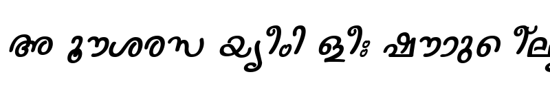 Preview of ML-TTNanditha Italic