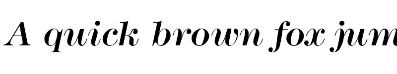 Preview of Modern327 Italic