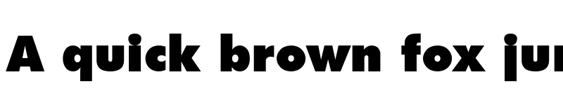 Preview of ModernBlck Bold