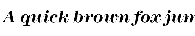 Preview of ModernNo216EF Bold Italic