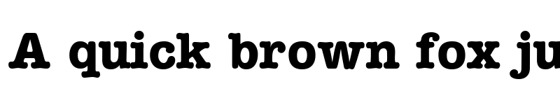 Preview of ModernTypewriter Bold