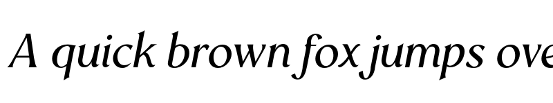 Preview of Mondia Italic