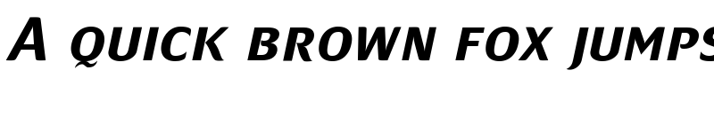 Preview of MondialPlus Bold Italic Caps Regular