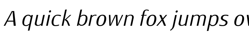 Preview of Monem ExtraLight Italic