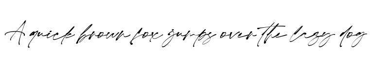 Preview of Monita Signature Italic
