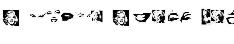 Preview of Monroe Dingbats Regular