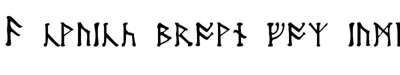 Preview of Moon Runes Regular