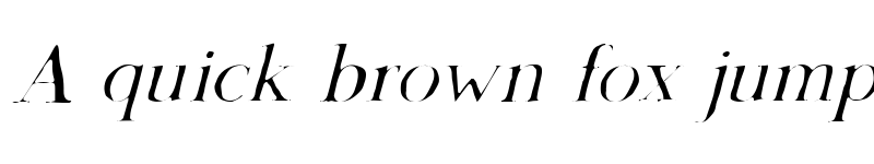 Preview of Morgen Thin Italic