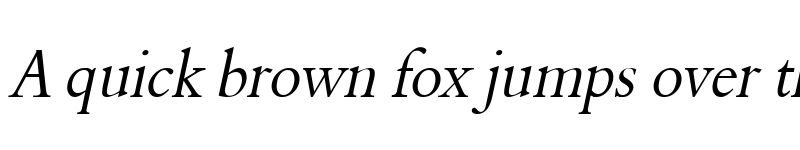 Preview of Nadine 2 Condensed Italic