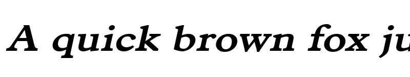 Preview of Nadine Condensed Bold Italic