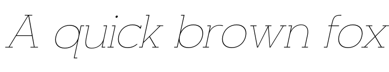 Preview of NayanikaSlab Thin Italic