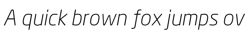 Preview of NeoSans Light Italic